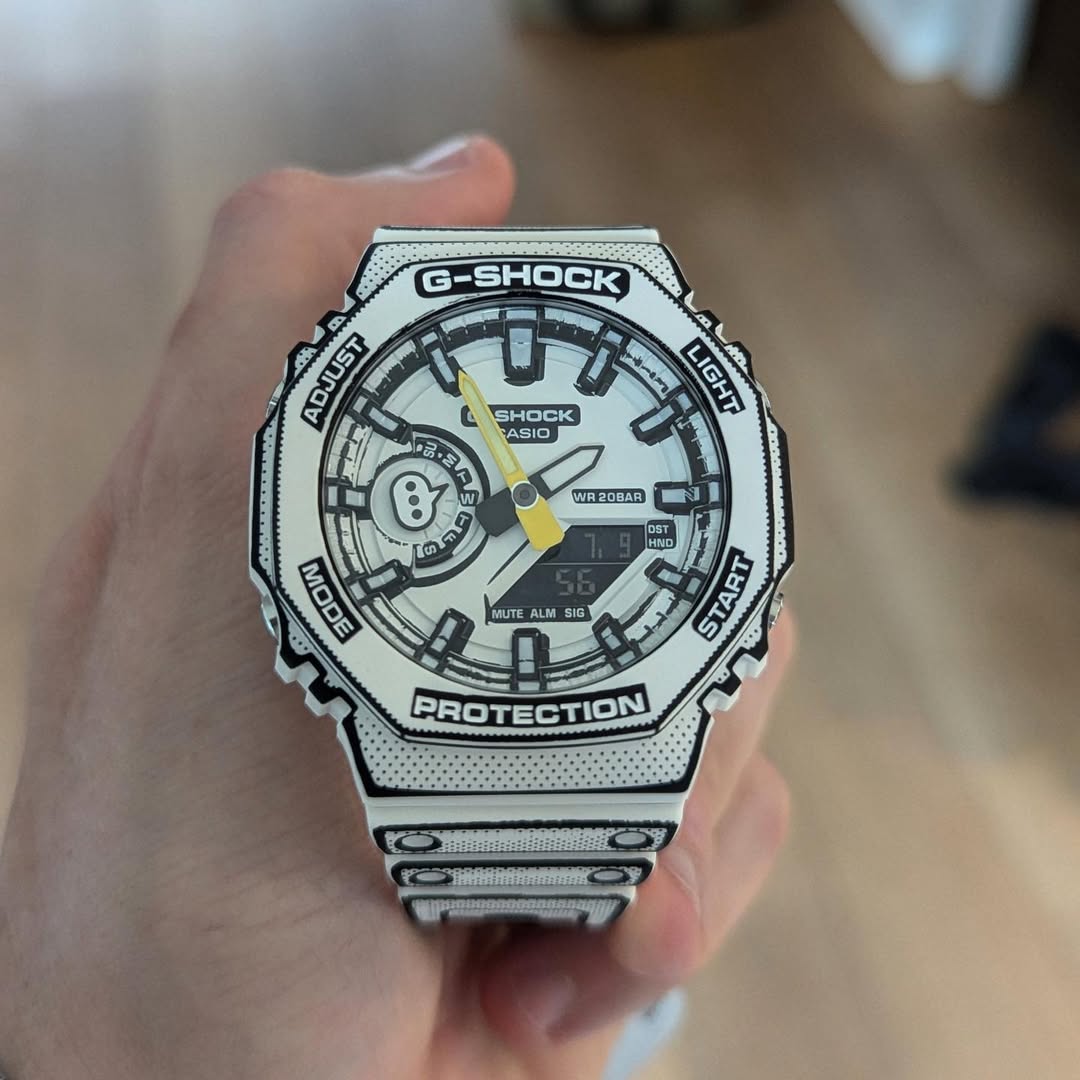 G-Shock Manga Edition: OG Quality Shock Resistance, 20 BAR Water Resistance, Dual Analog-Digital Display, LED Illumination | 1-Year Warranty, 14-Day Hassle-Free Returns