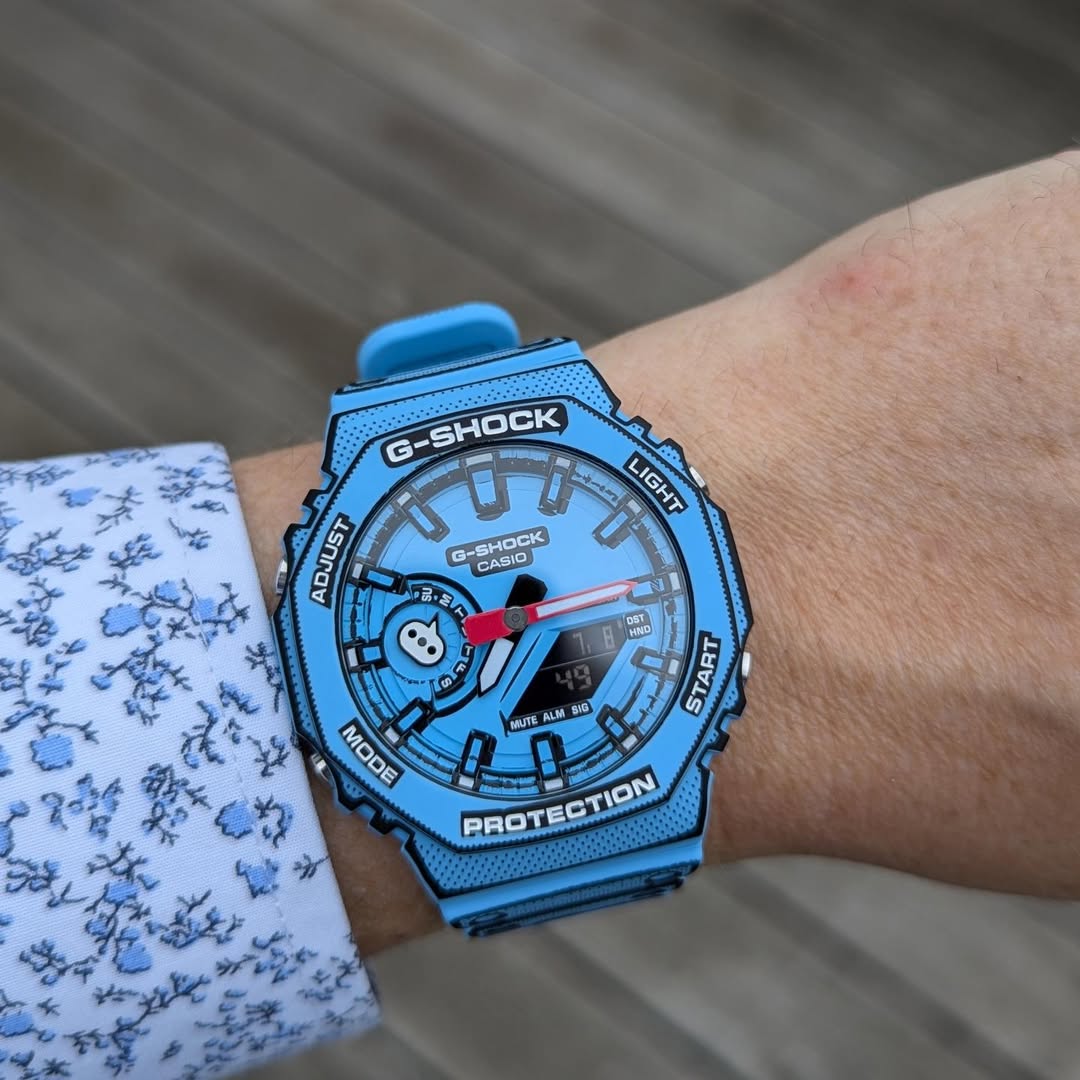 G-Shock Manga Edition: OG Quality Shock Resistance, 20 BAR Water Resistance, Dual Analog-Digital Display, LED Illumination | 1-Year Warranty, 14-Day Hassle-Free Returns