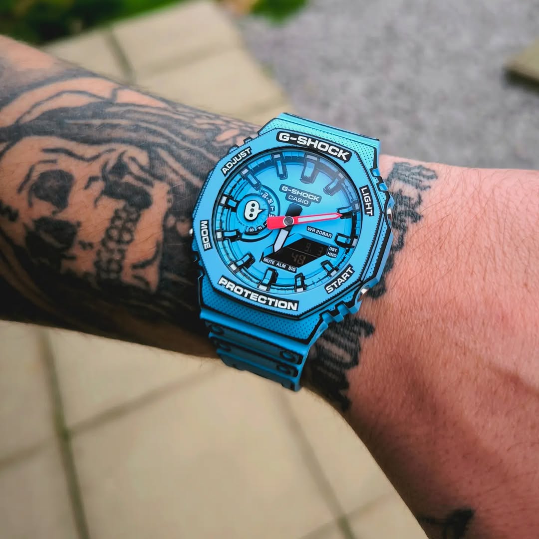 G-Shock Manga Edition: OG Quality Shock Resistance, 20 BAR Water Resistance, Dual Analog-Digital Display, LED Illumination | 1-Year Warranty, 14-Day Hassle-Free Returns