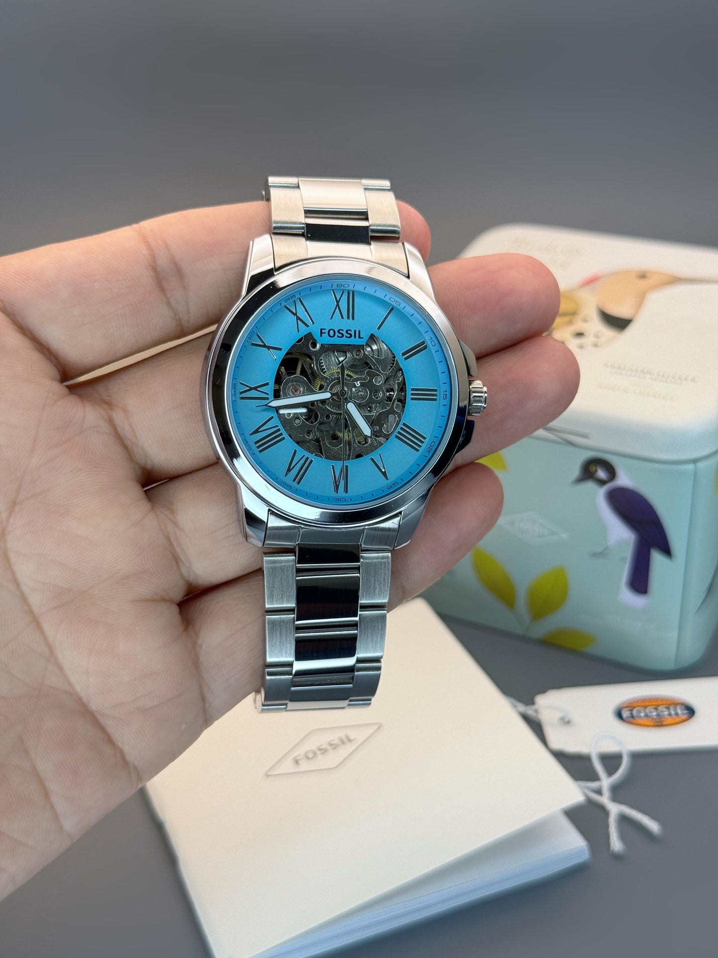 Men's Fossil Watch Modern Machine Automatic With Very Heavy Quality