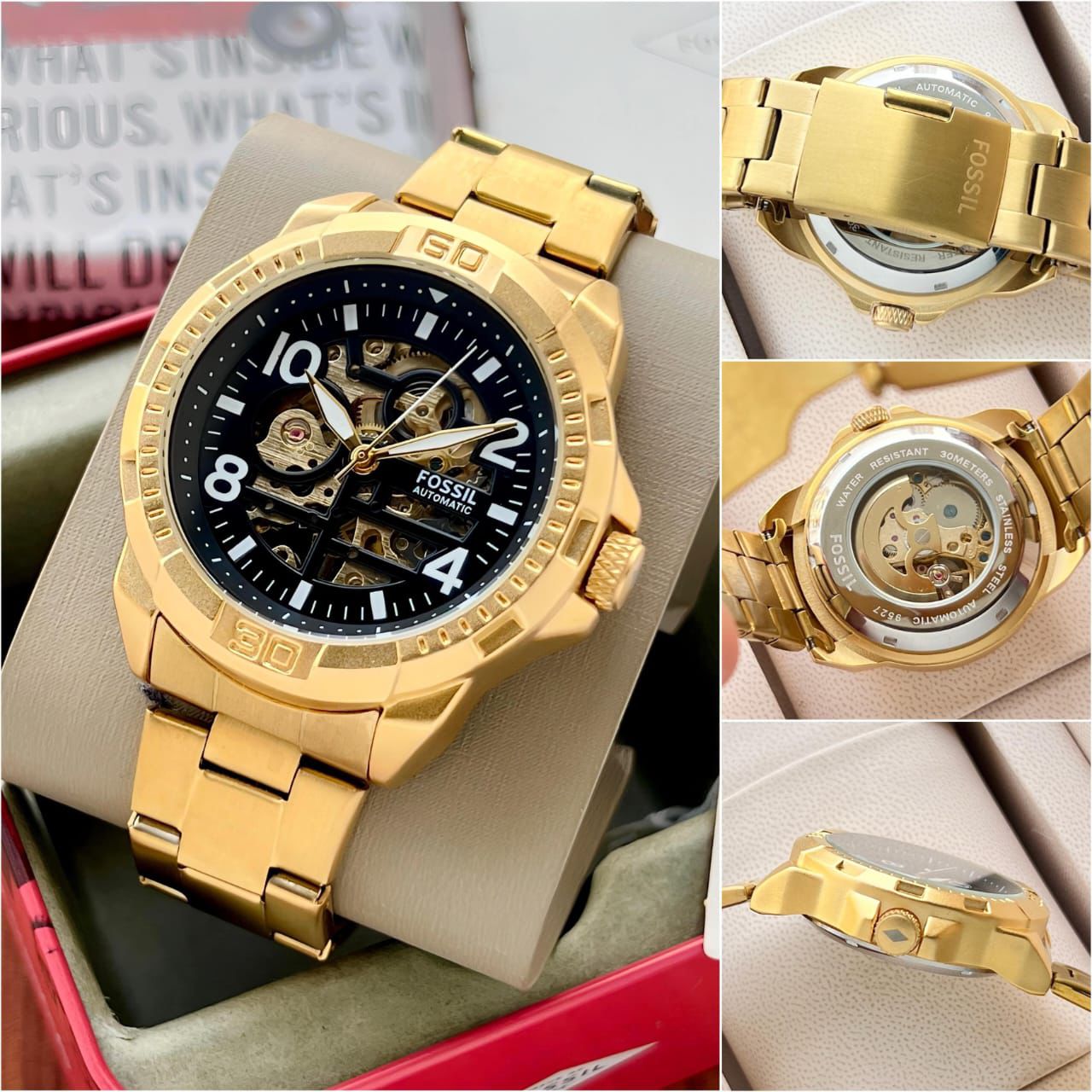 Men's Fossil Watch Modern Machine Automatic