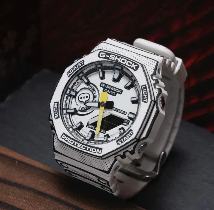G-Shock Manga Edition: OG Quality Shock Resistance, 20 BAR Water Resistance, Dual Analog-Digital Display, LED Illumination | 1-Year Warranty, 14-Day Hassle-Free Returns