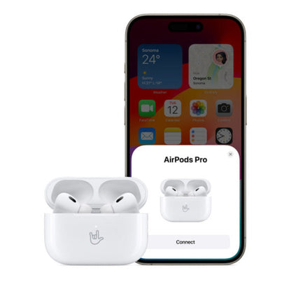 AirPods Pro 2nd Gen™ – Premium Wireless In-Ear Earbuds with Bluetooth 5.3, Noise Cancellation, Wireless Charging Case, Touch Controls, Mic, Water Resistance | iOS & Android Ready |