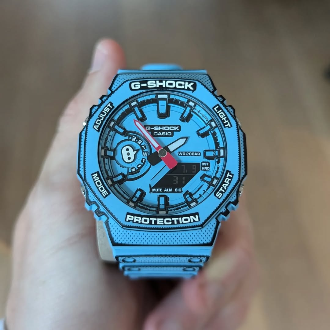 G-Shock Manga Edition: OG Quality Shock Resistance, 20 BAR Water Resistance, Dual Analog-Digital Display, LED Illumination | 1-Year Warranty, 14-Day Hassle-Free Returns