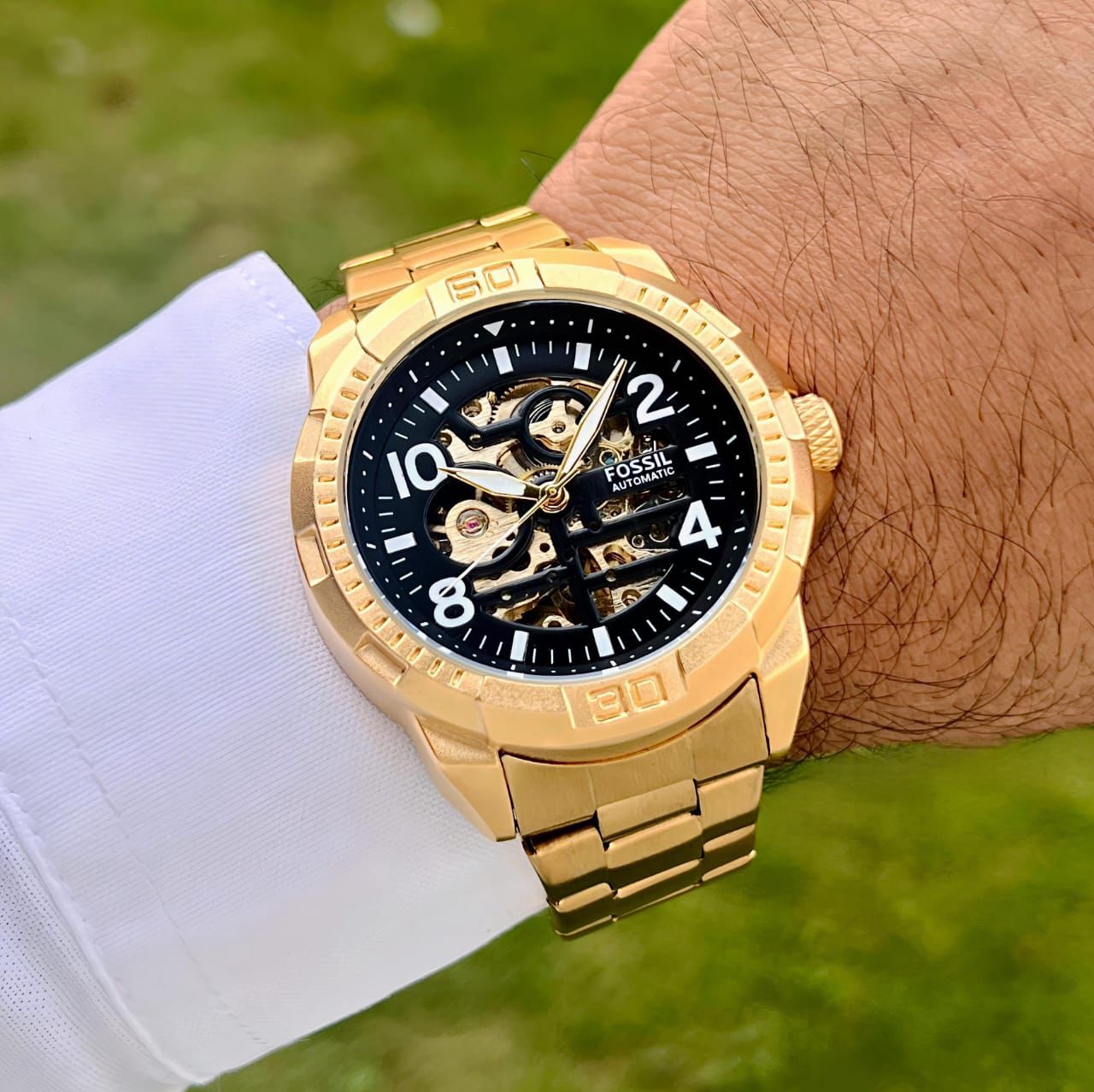 Men's Fossil Watch Modern Machine Automatic
