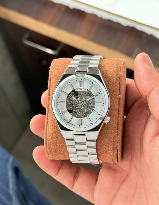 CITIZEN TSUYOSA 7AA PREMIUM AUTOMATIC Full Silver