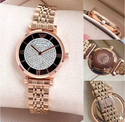 Emporio Armani Quartz Movment Rosegold
