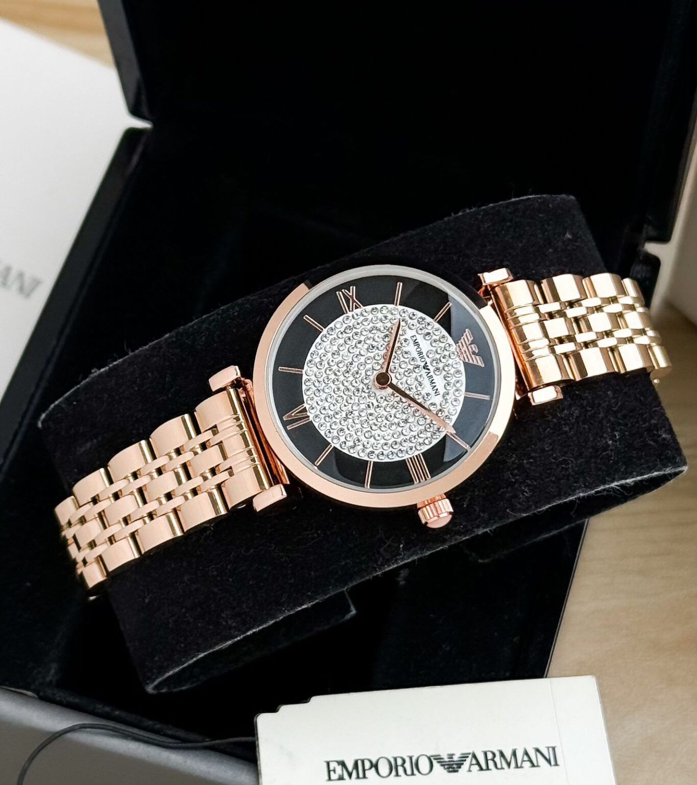Emporio Armani Quartz Movment Rosegold