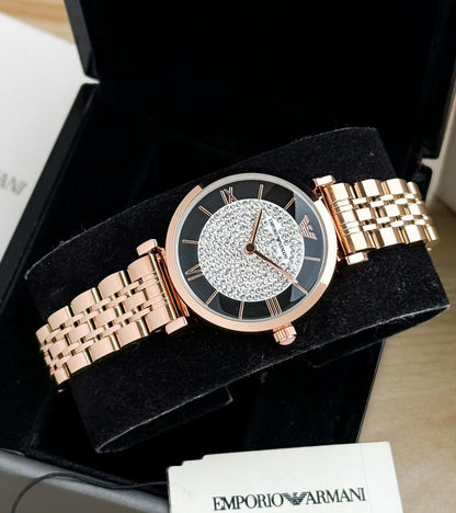 Emporio Armani Quartz Movment Rosegold