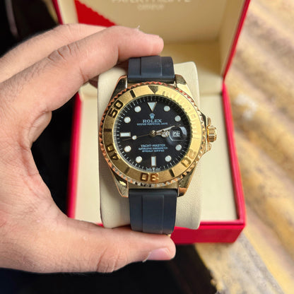 Rolex Yacht-Master in full golden dial