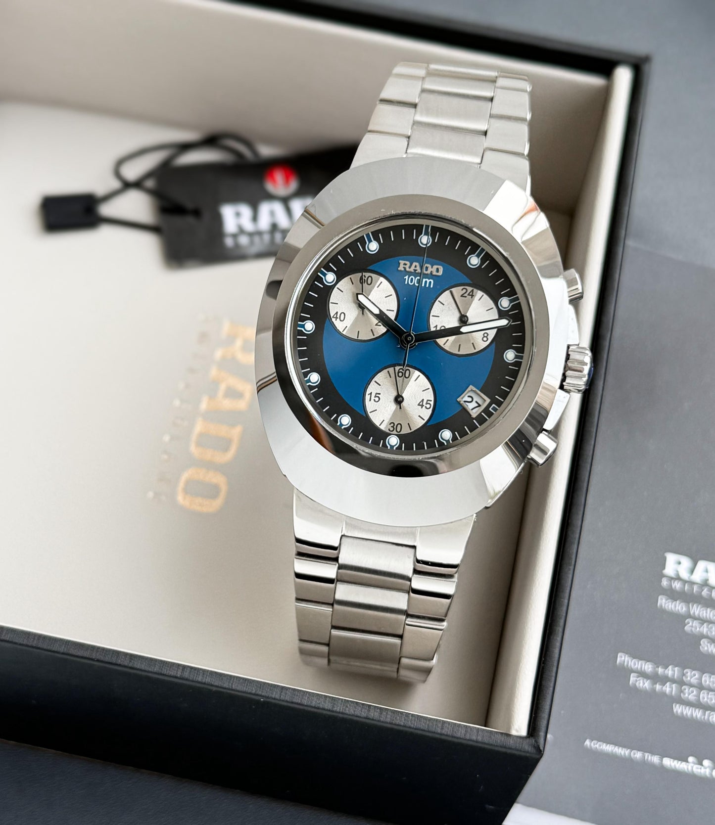 RADO Original Chronograph QTZ SS Men's Watch R12638173