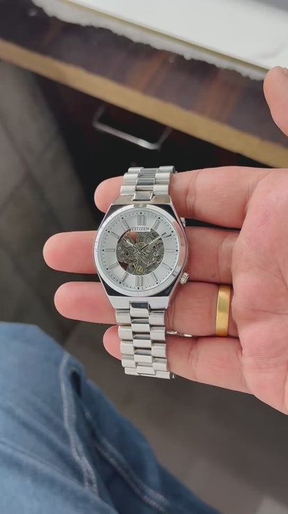 CITIZEN TSUYOSA 7AA PREMIUM AUTOMATIC Full Silver